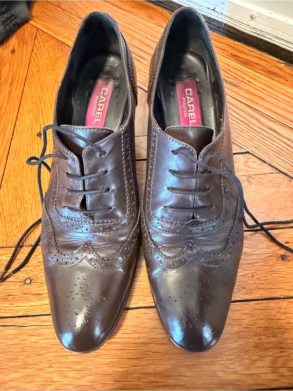 Carel Paris Oxford Heeled Shoes